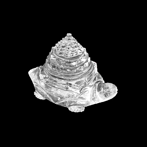 Crystal Sriyantra on Tortoise