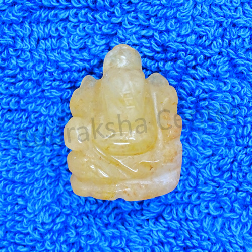Yellow Aventurine Ganesha Idol