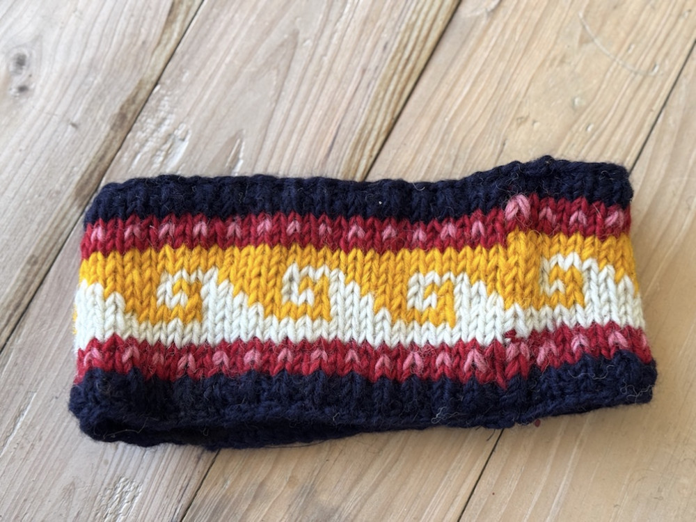 Image of Pure wool ear warmer 1