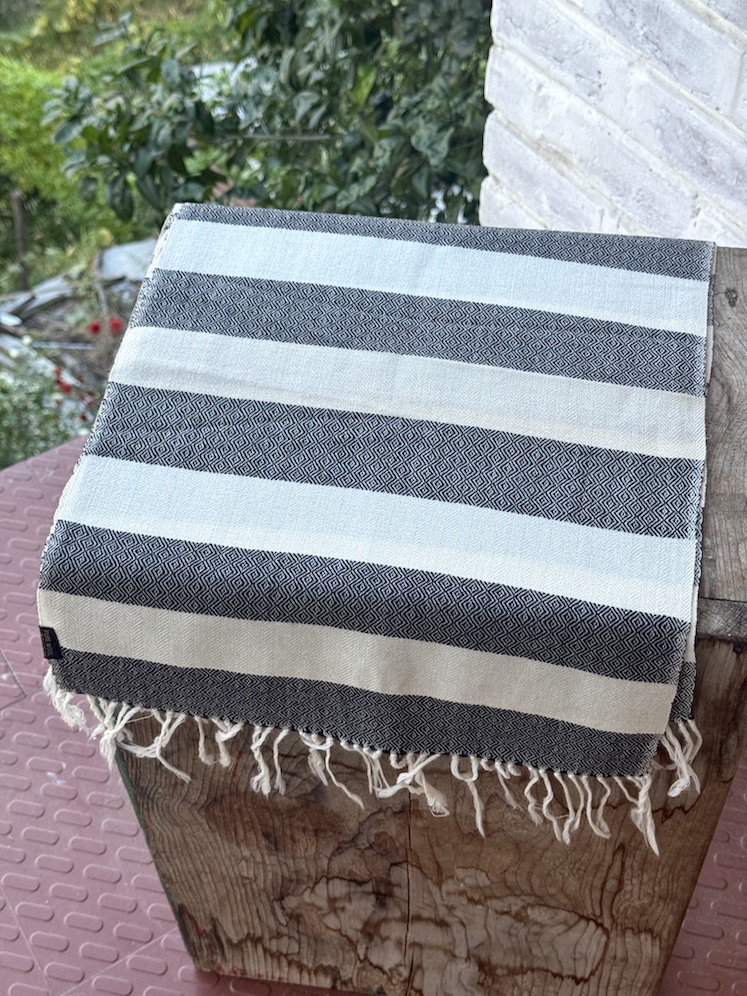 Angora wool muffler 1