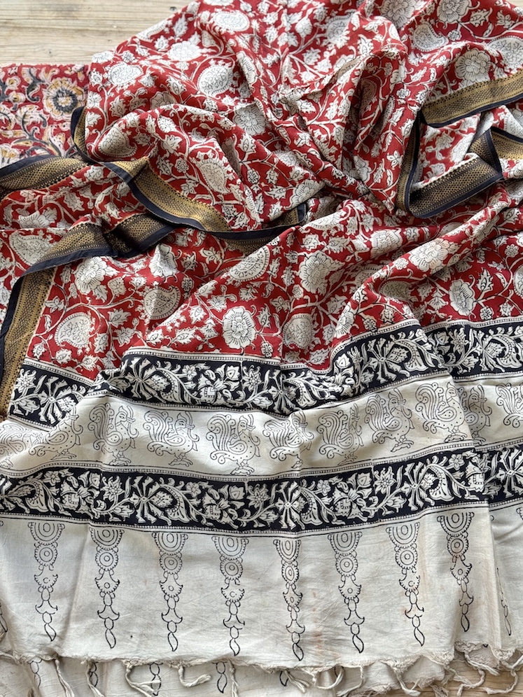 Kalamkari cotton suit 3
