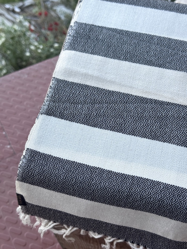 Angora wool muffler 1