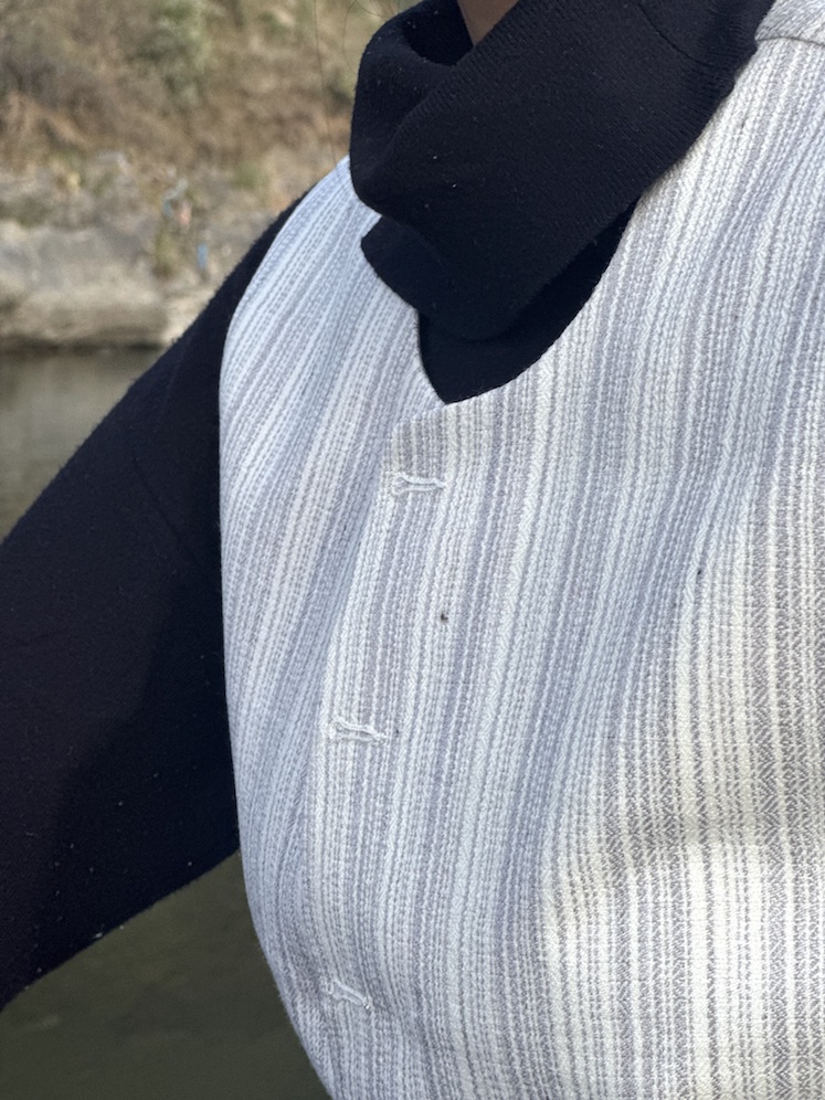 Himachali pure wool straight jacket 4