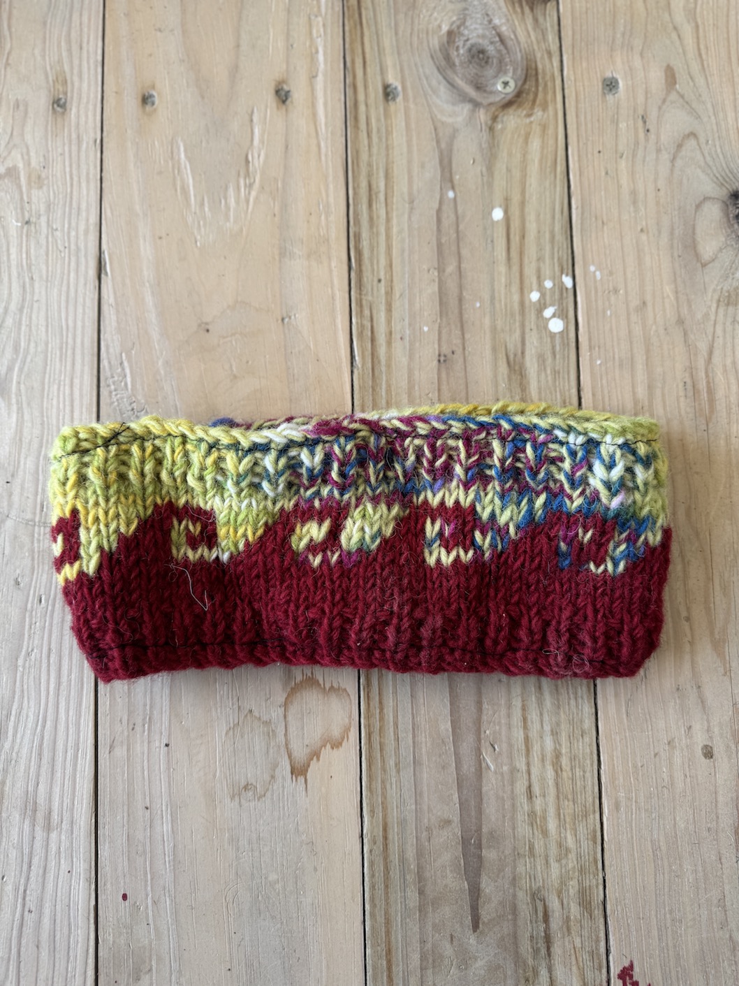 Pure wool ear warmer 33