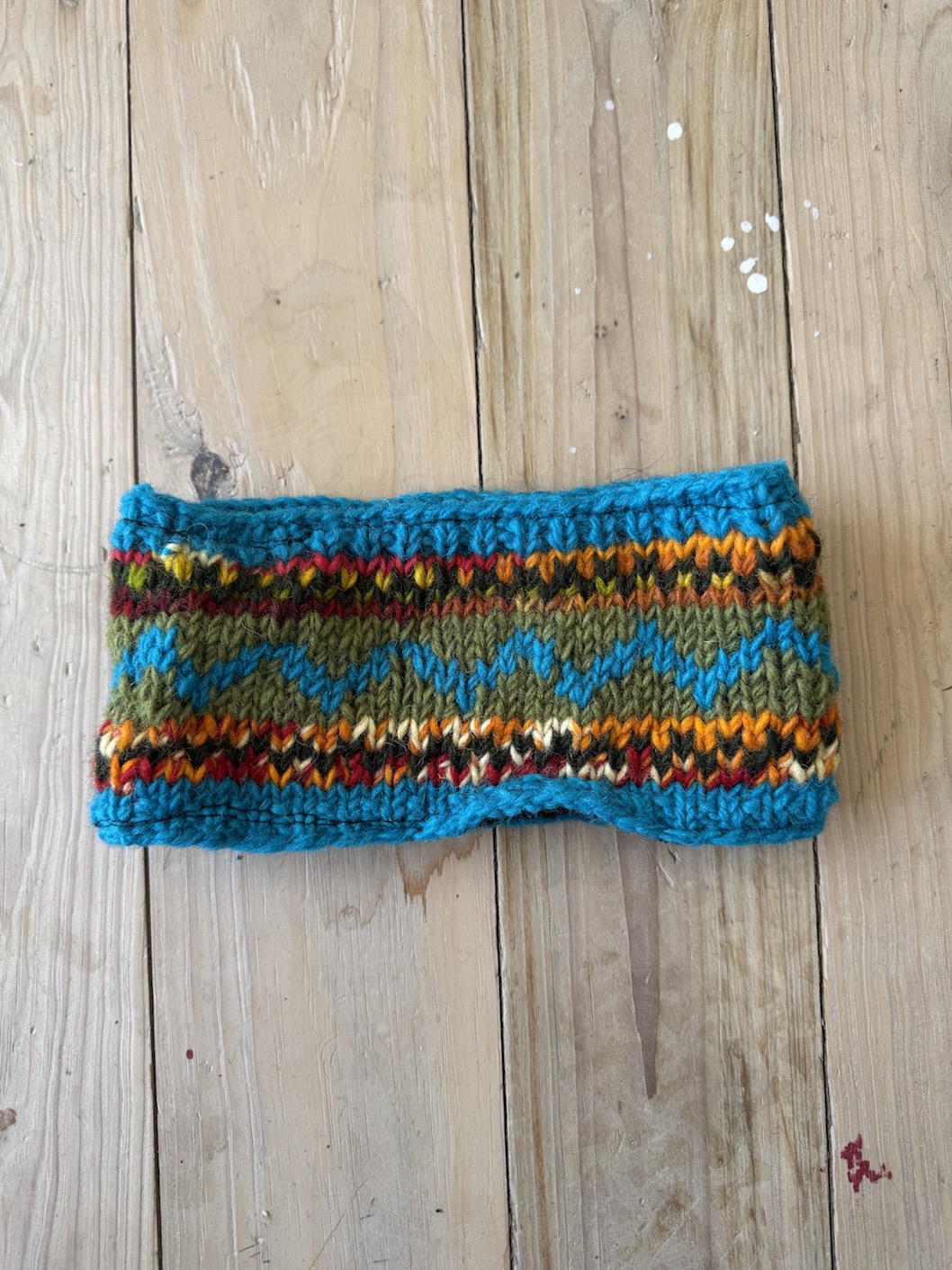 Pure wool ear warmer 4