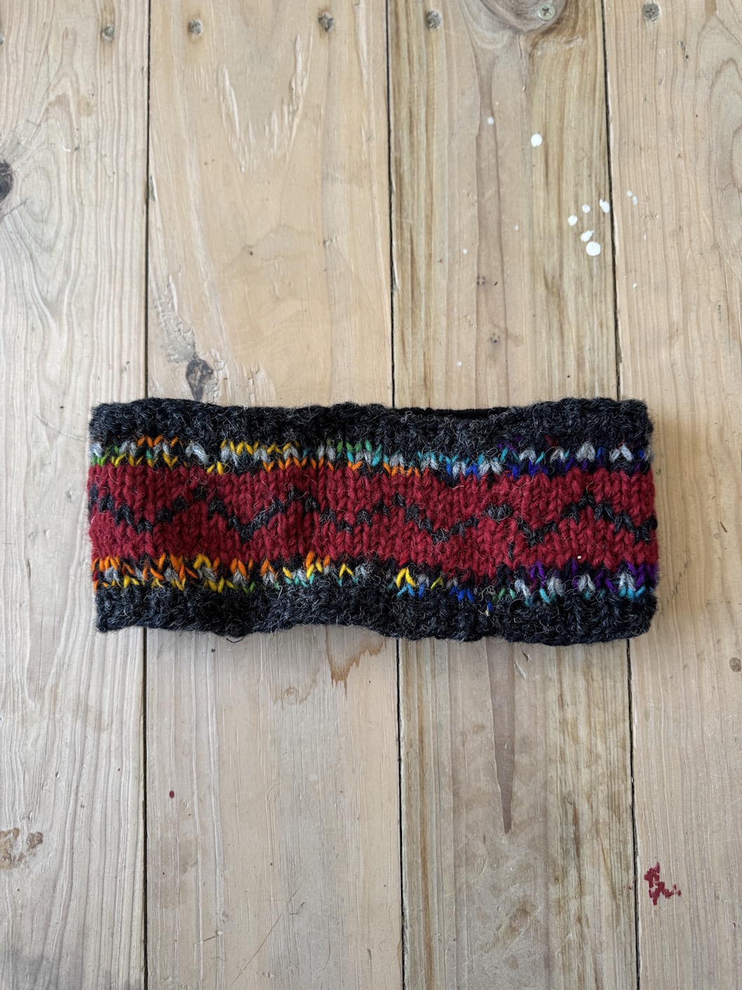 Pure wool ear warmer 8