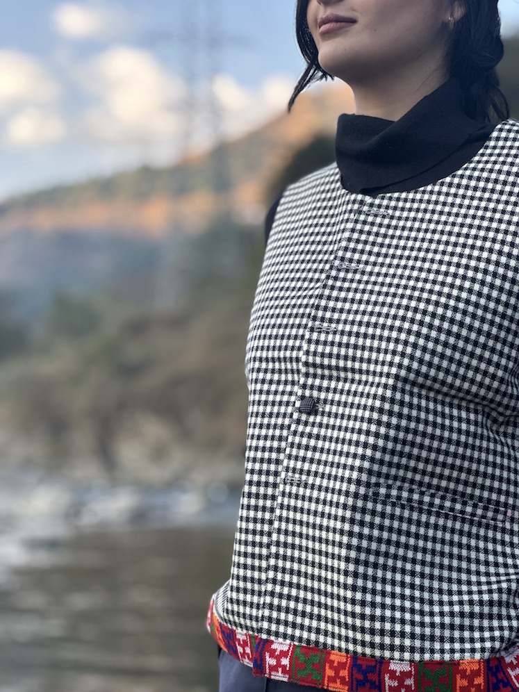 HImachali pure wool straight jacket 1