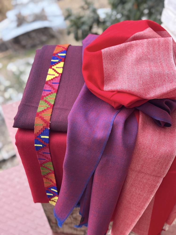 Dharamshala angora wool suit