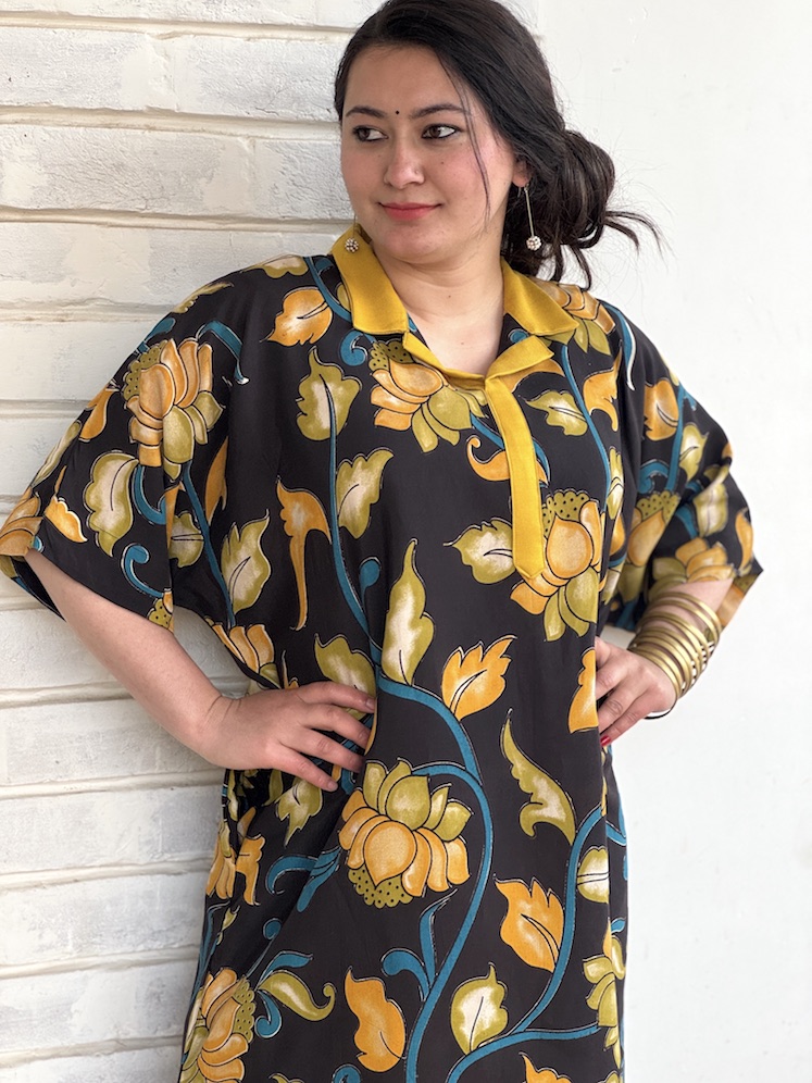 Kalamkari kaftan kurta 2