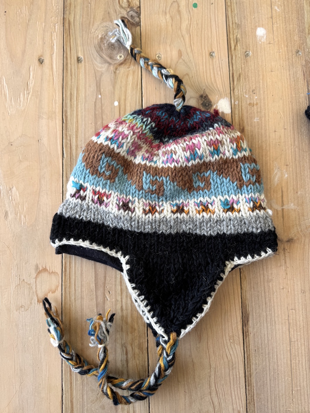 Pure wool cap  with fleece lining 5