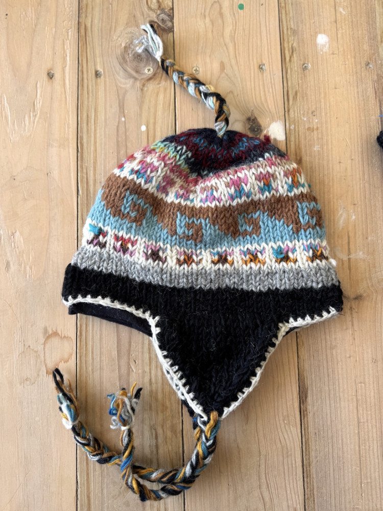 Image of Pure wool cap  with fleece lining 5