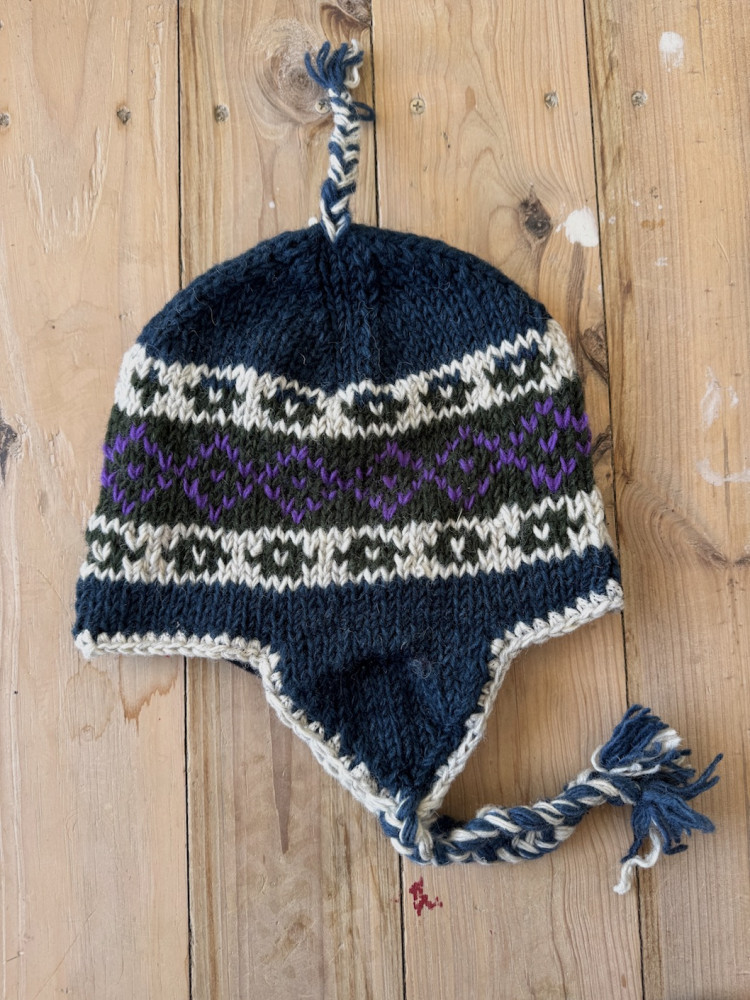 Image of Pure wool cap  with fleece lining 9