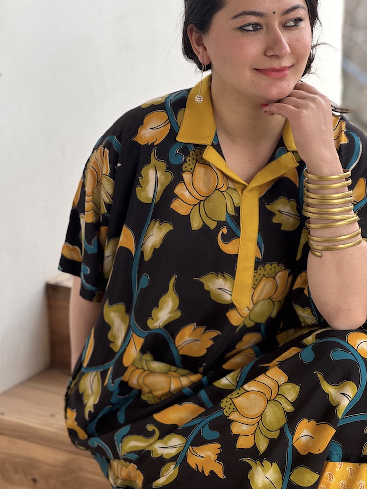 Kalamkari kaftan kurta 2