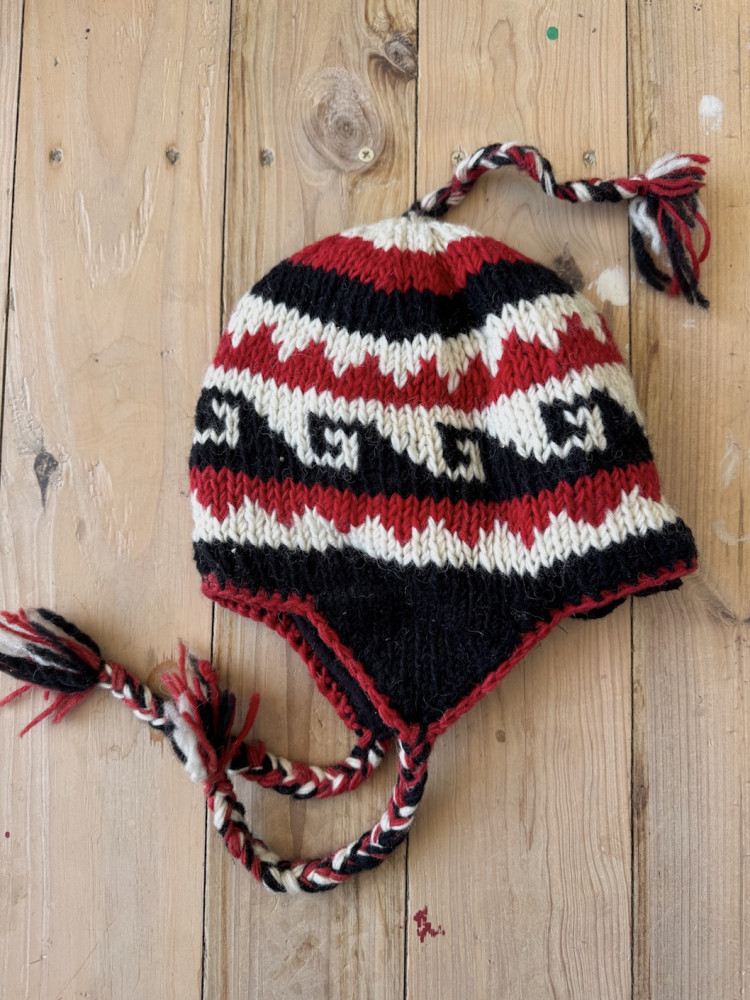 Image of Pure wool cap  with fleece lining 10