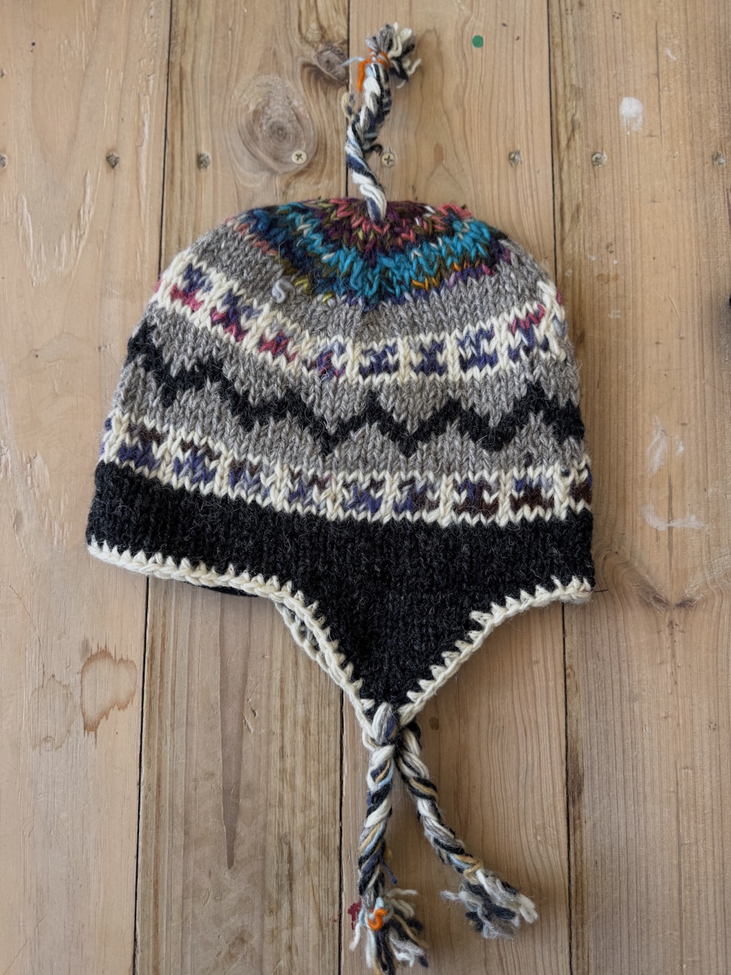 Pure wool cap  with fleece lining 13