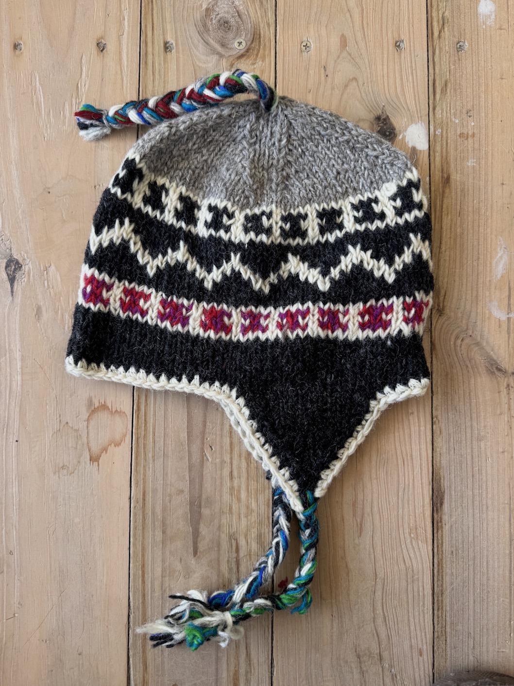 Pure wool cap  with fleece lining 19