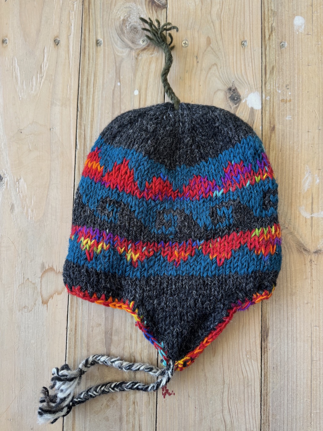 Pure wool cap  with fleece lining 22