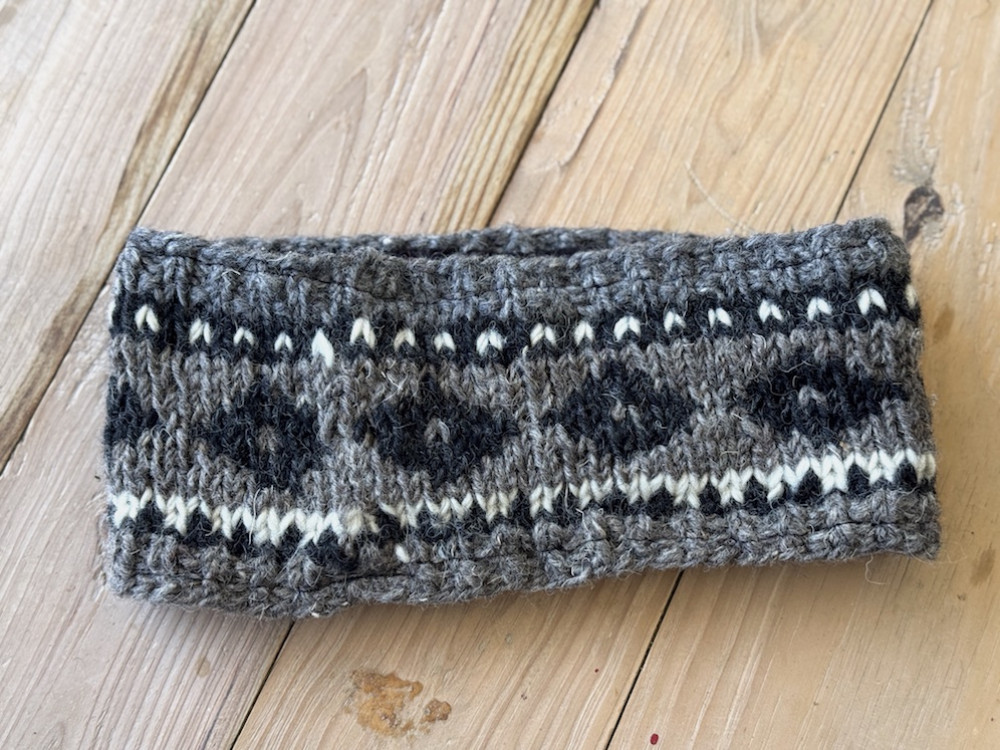 Image of Pure wool ear warmer 15