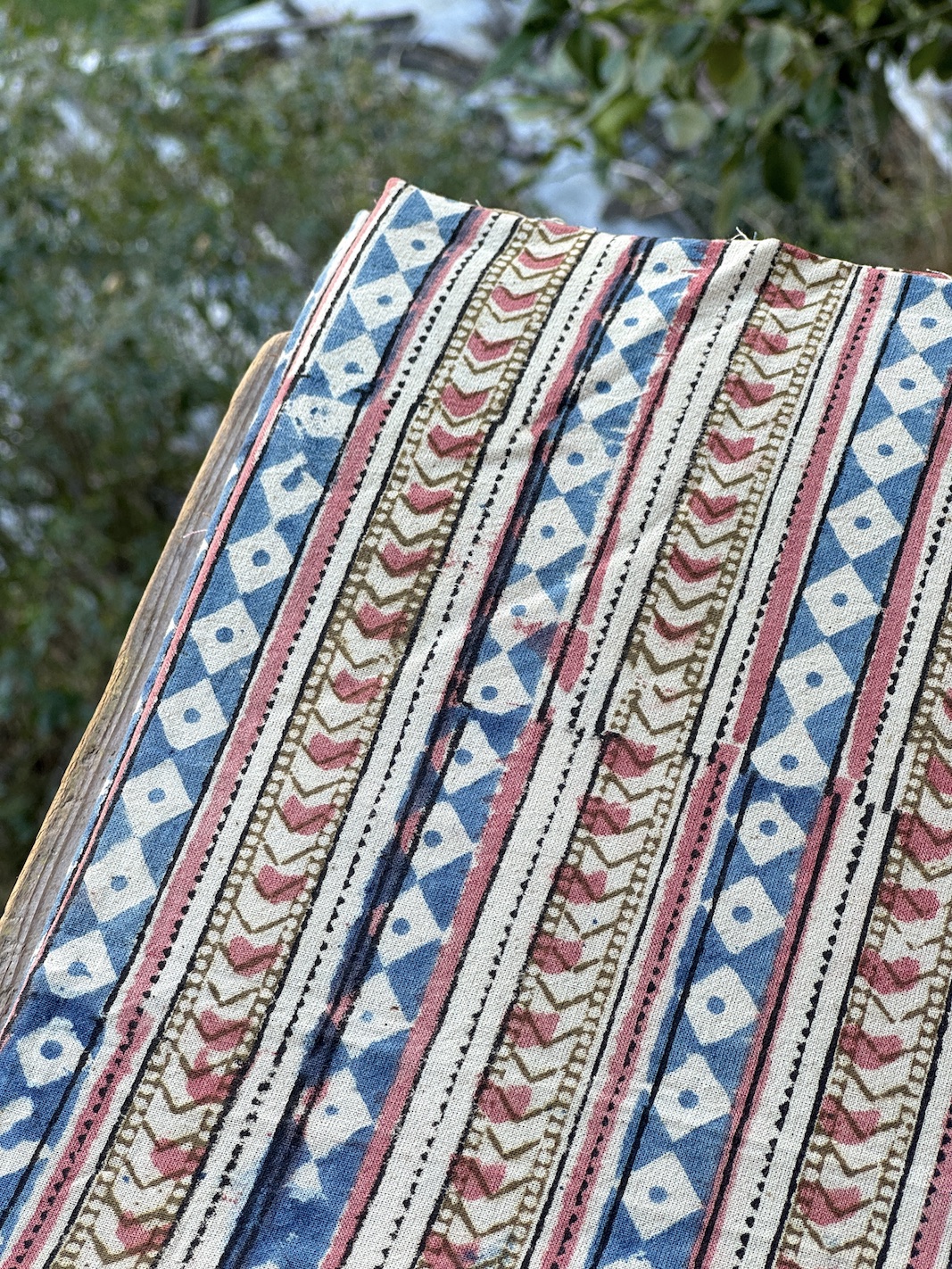 Kalamkari block printed kurta bottom set 1