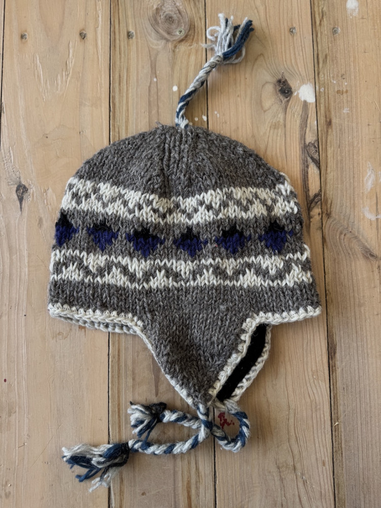 Image of Pure wool cap  with fleece lining 26