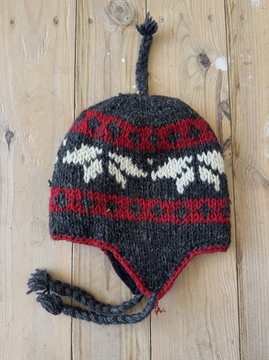 Pure wool cap  with fleece lining 27