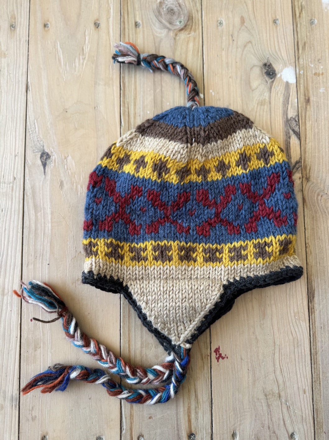 Pure wool cap  with fleece lining 31