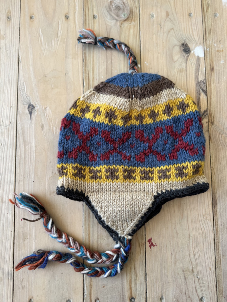 Image of Pure wool cap  with fleece lining 31