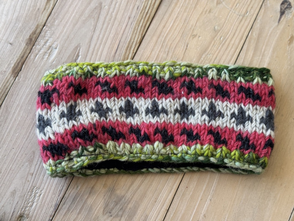 Image of Pure wool ear warmer 16