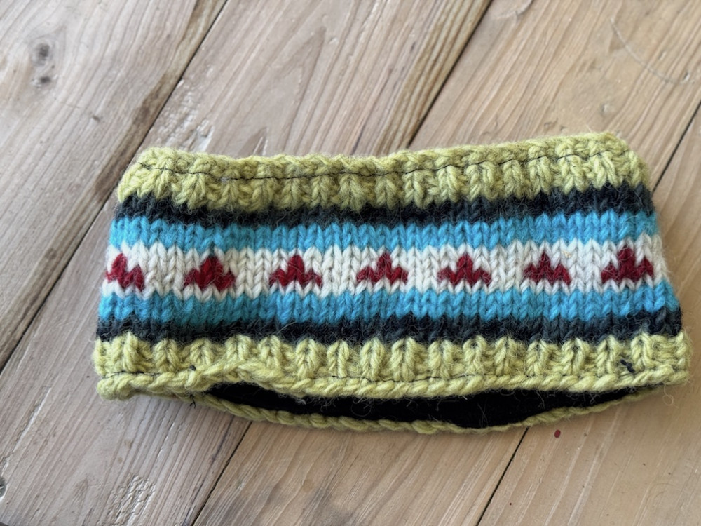 Image of Pure wool ear warmer 17