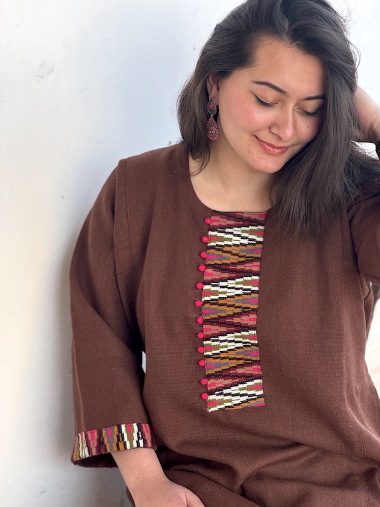 Brown Himachali pheran