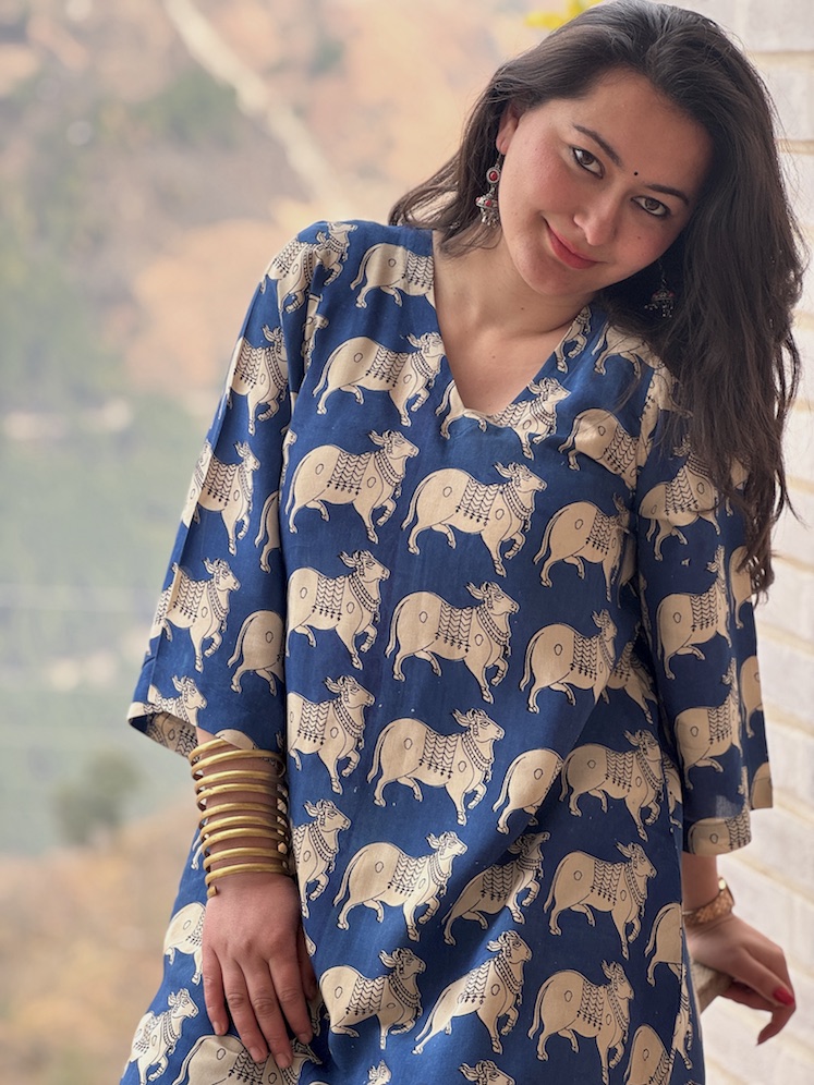 Kalamkari kurta 1
