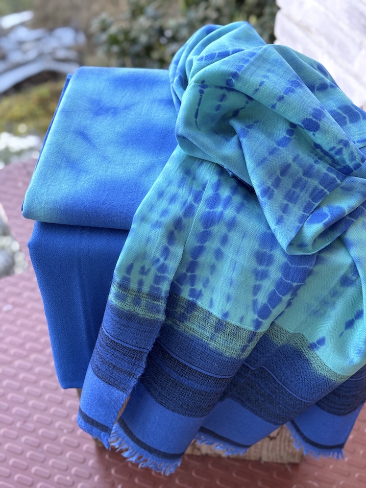 Lahaul angora wool suit