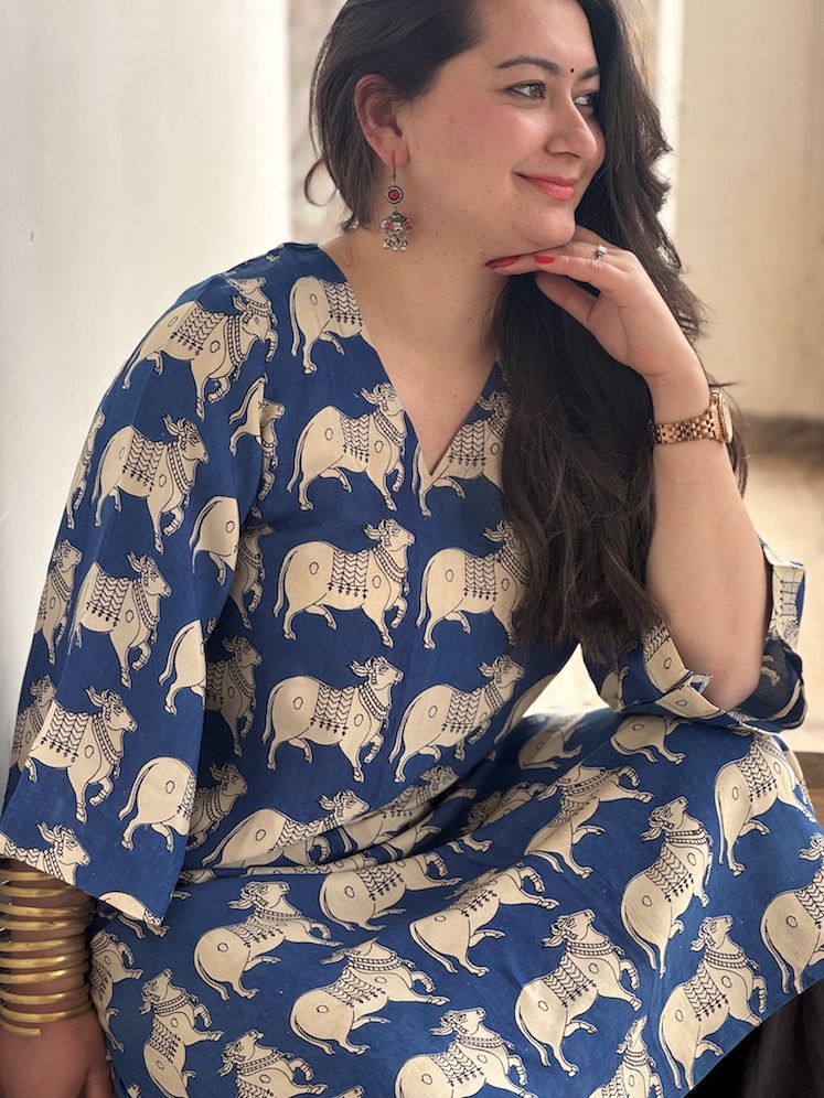 Kalamkari kurta 1