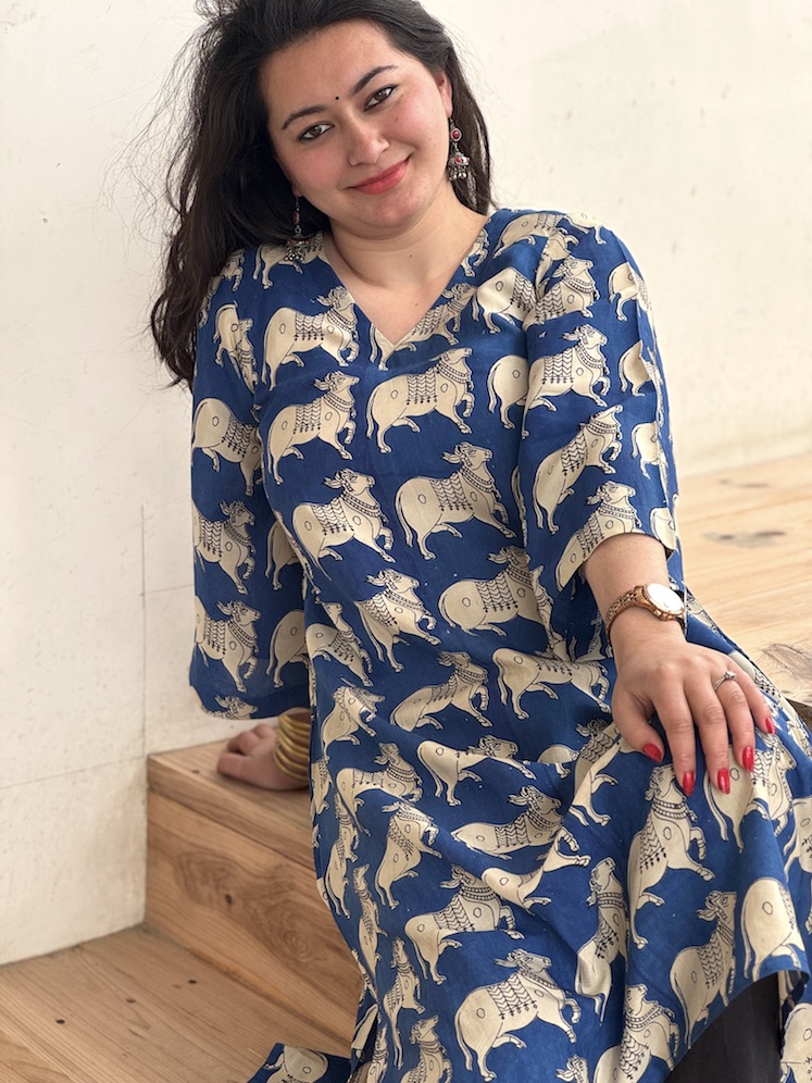 Kalamkari kurta 1