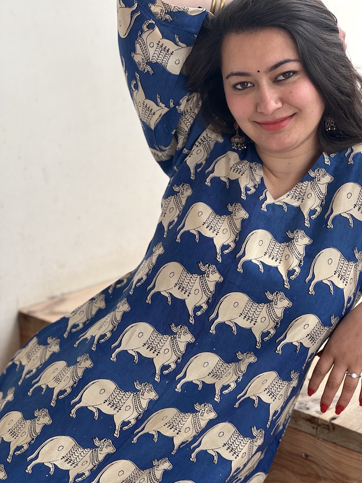 Kalamkari kurta 1