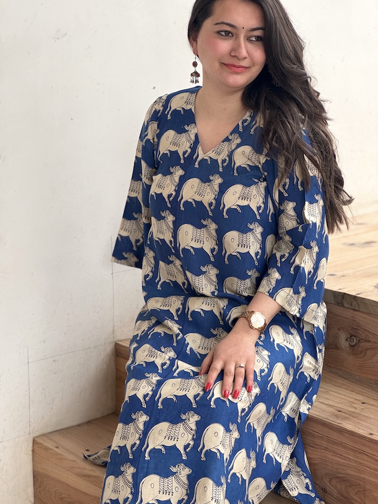 Kalamkari kurta 1