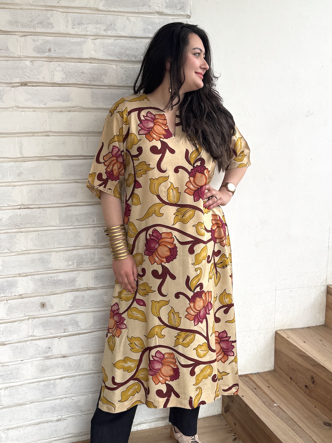 Kalamkari kurta 2