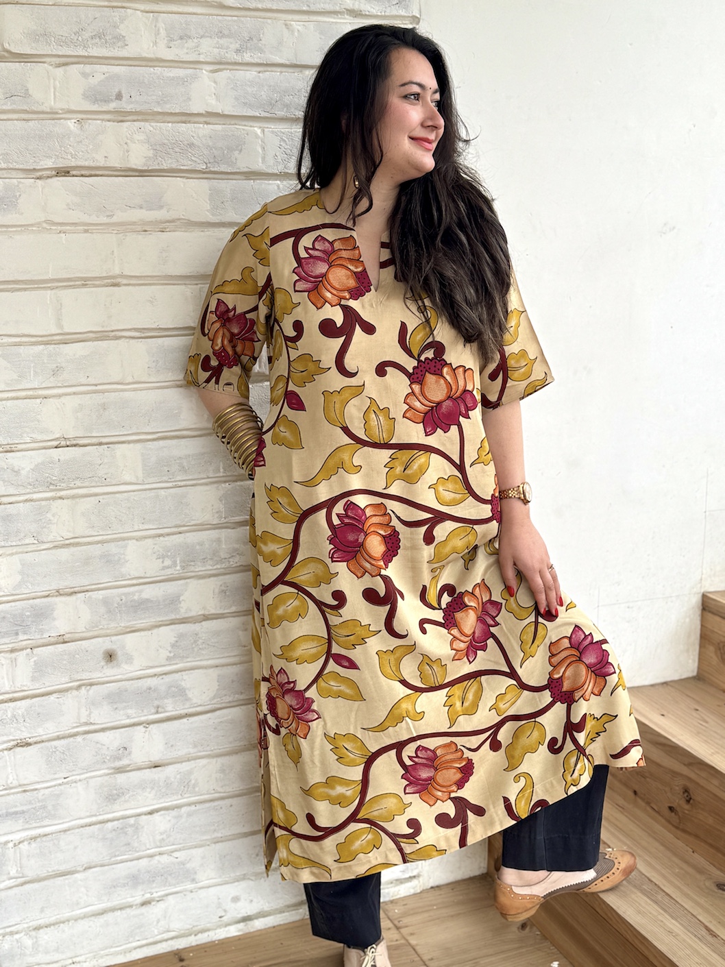 Kalamkari kurta 2