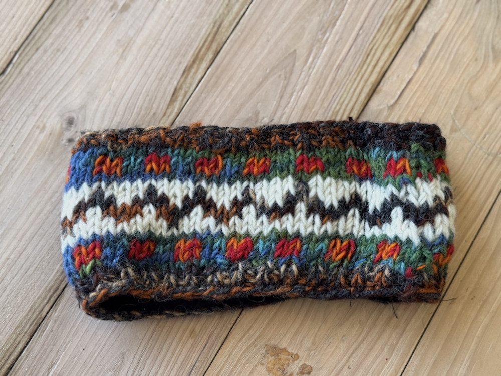 Image of Pure wool ear warmer 20