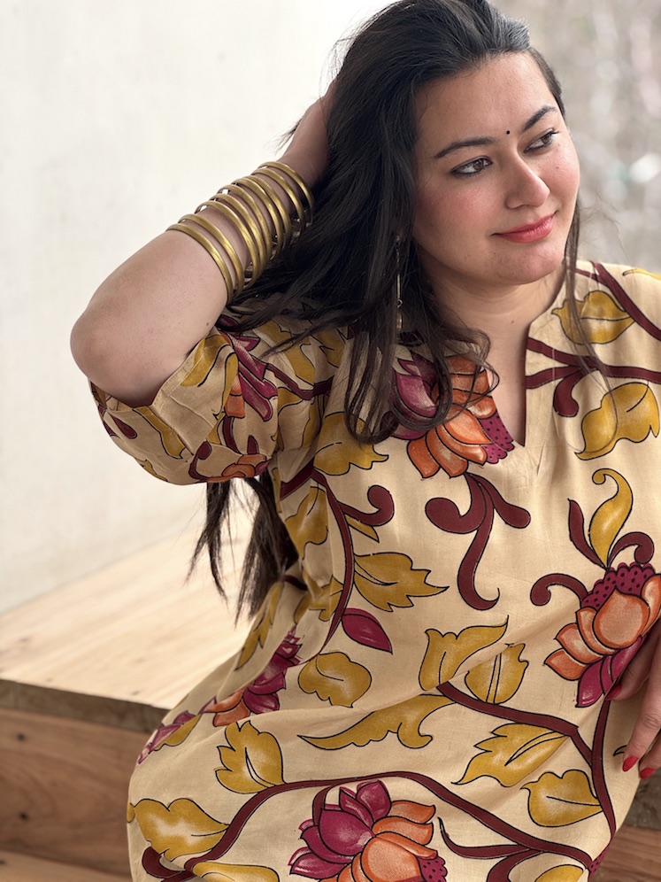Kalamkari kurta 2