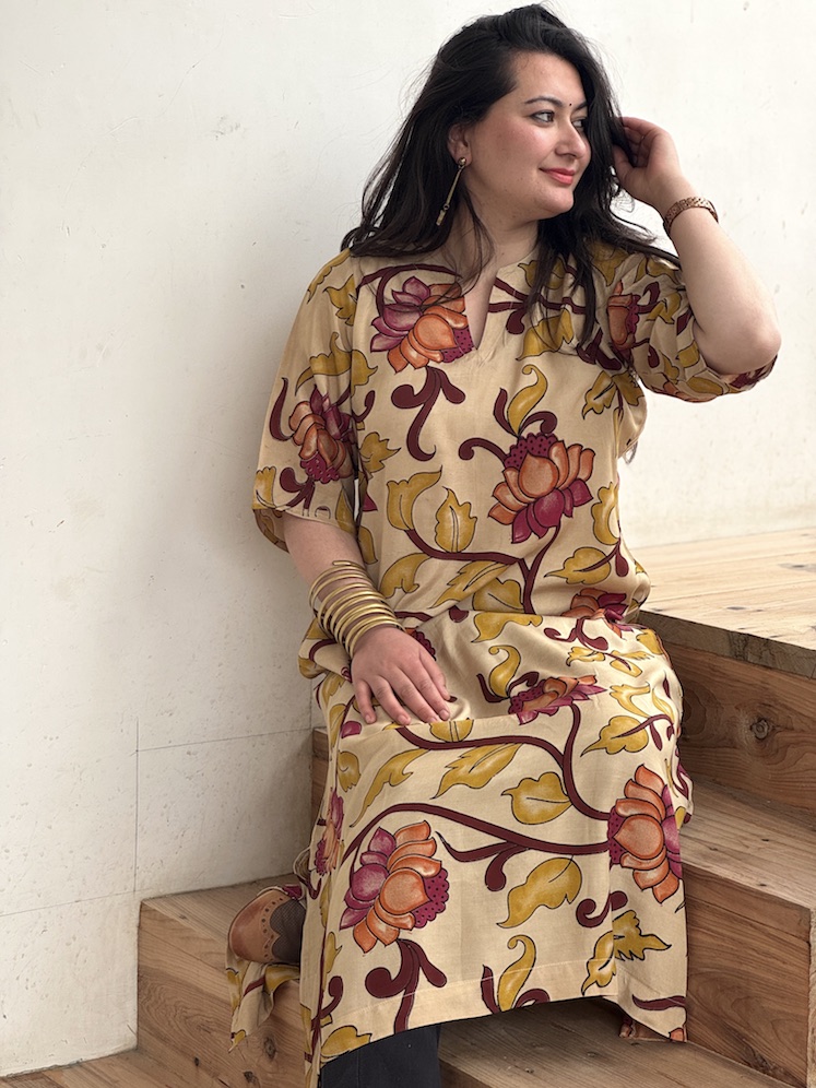Kalamkari kurta 2