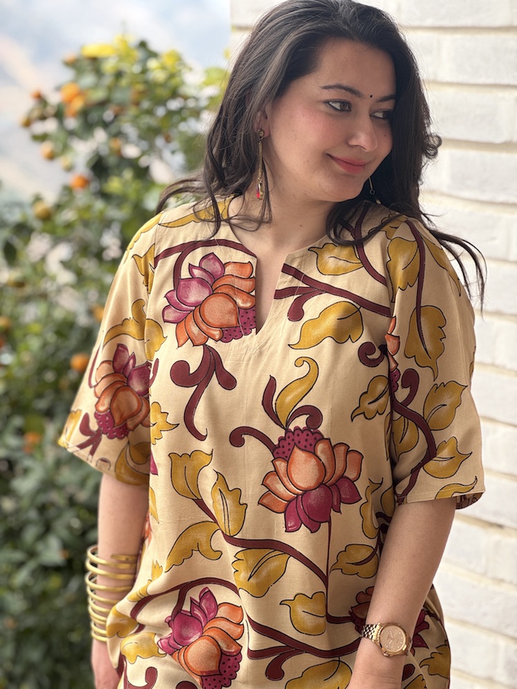 Kalamkari kurta 2