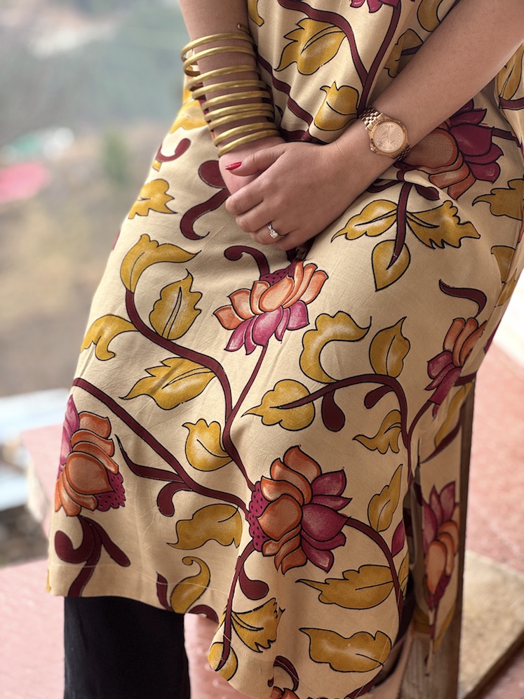 Kalamkari kurta 2