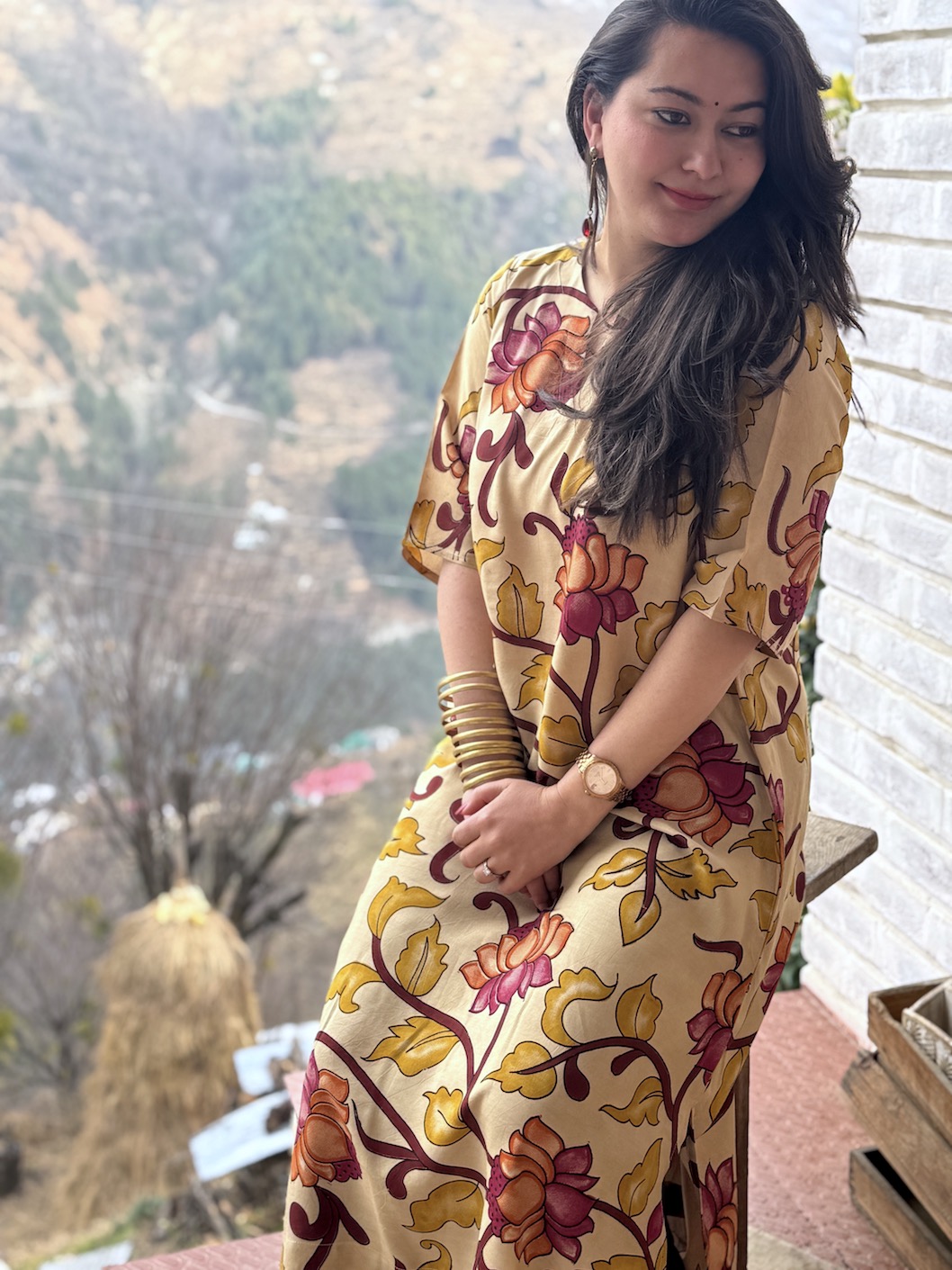 Kalamkari kurta 2