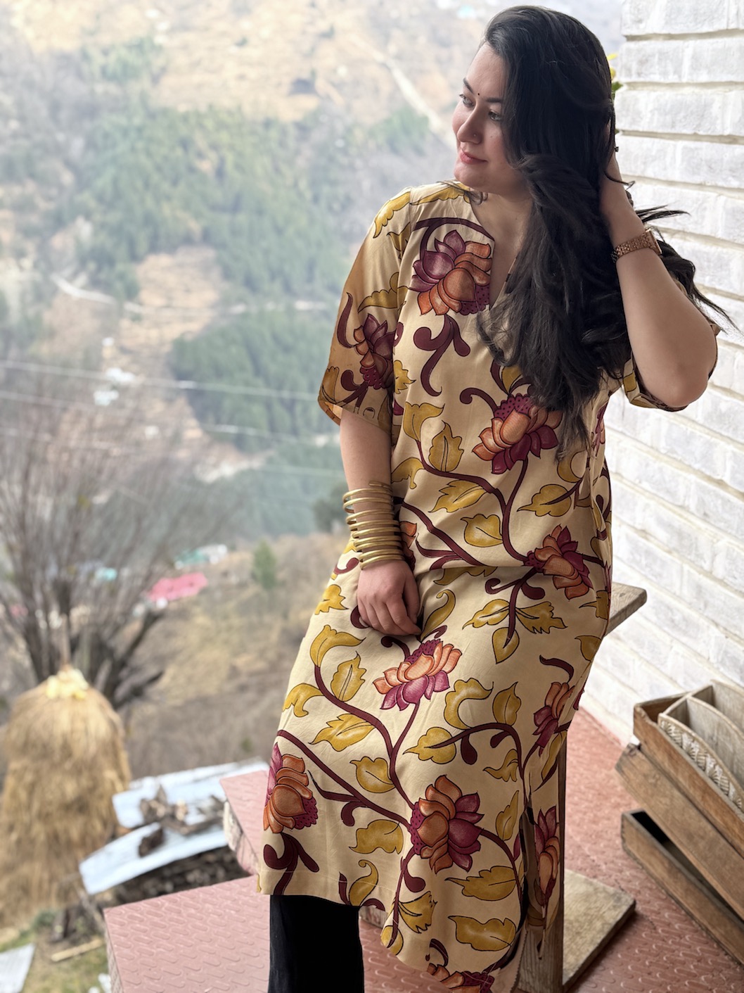 Kalamkari kurta 2