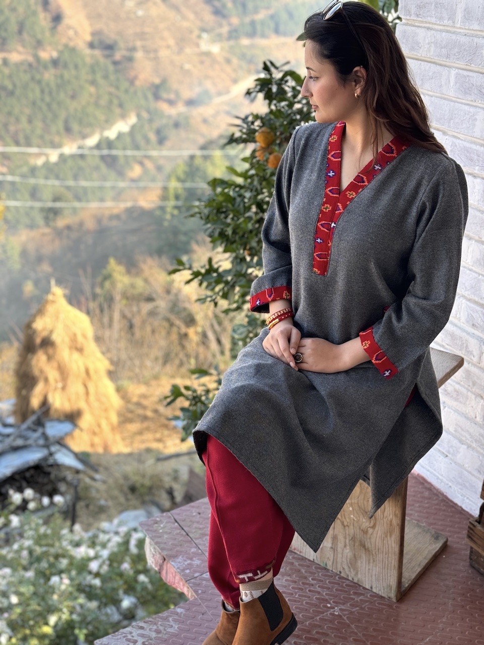 Exclusive Kinnauri kurta