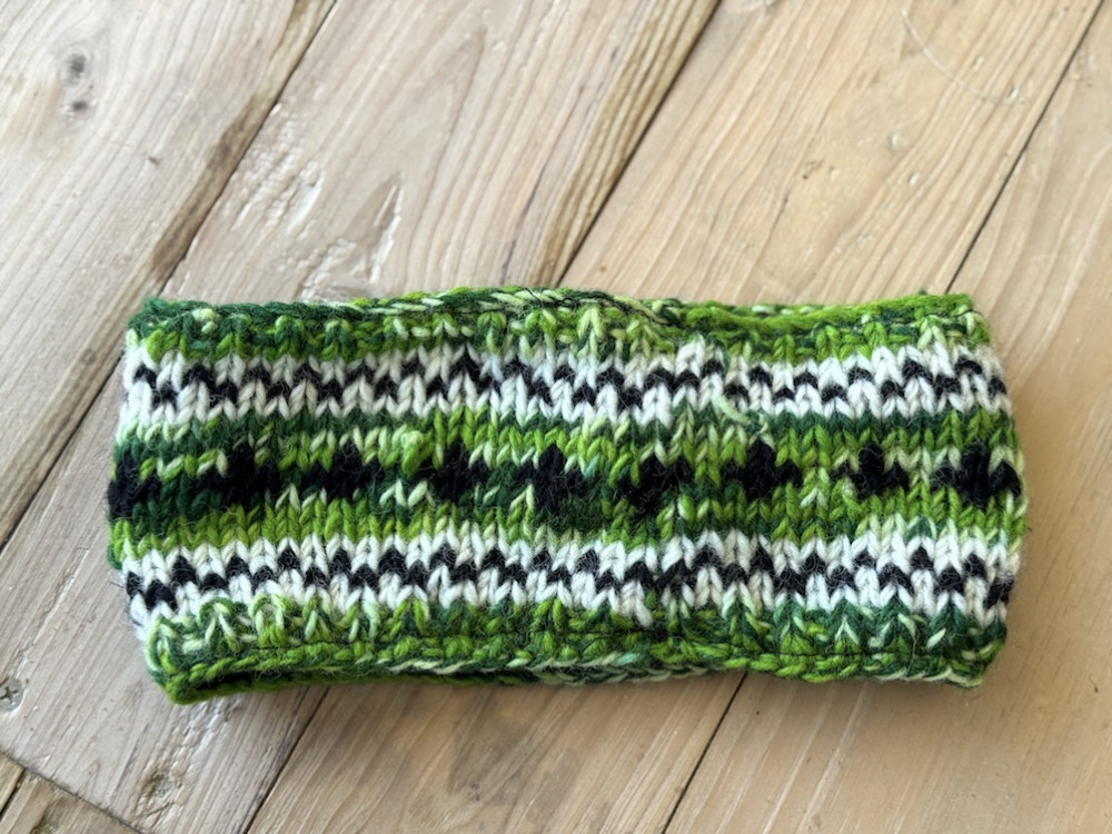 Image of Pure wool ear warmer 3