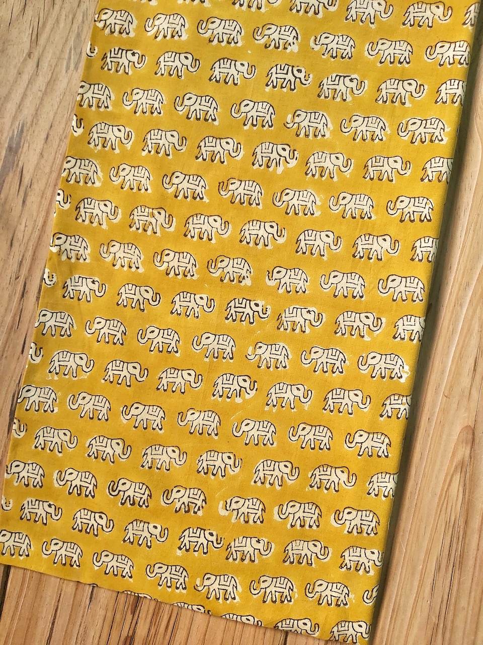 Dabu elephant blouse piece 108 meters