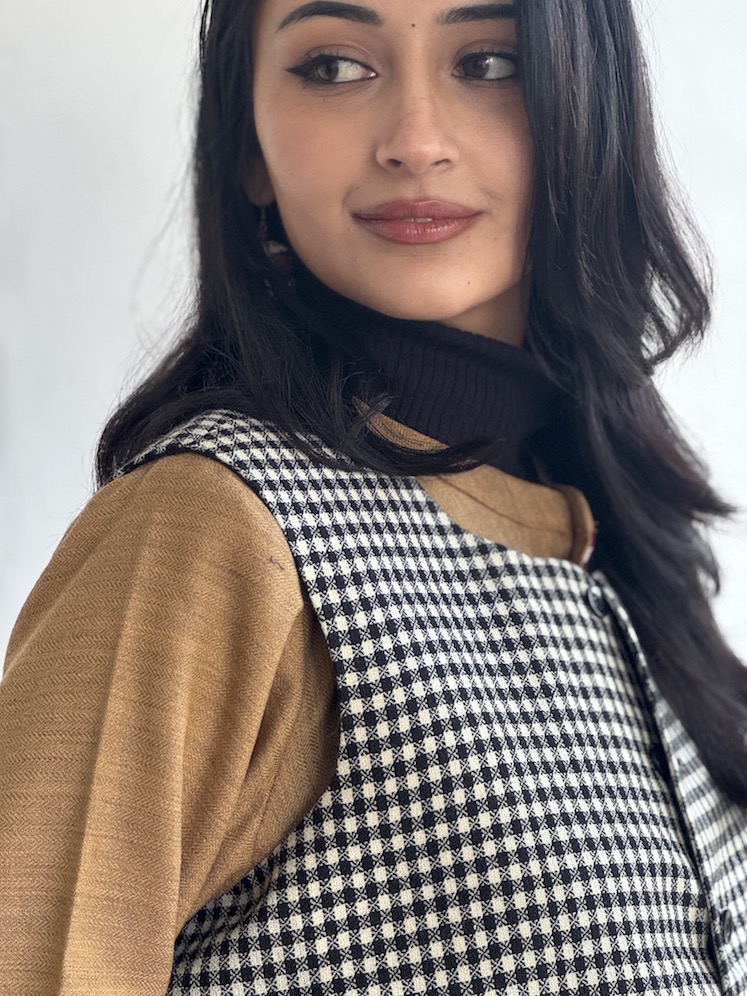 Himachali pure wool straight jacket 3