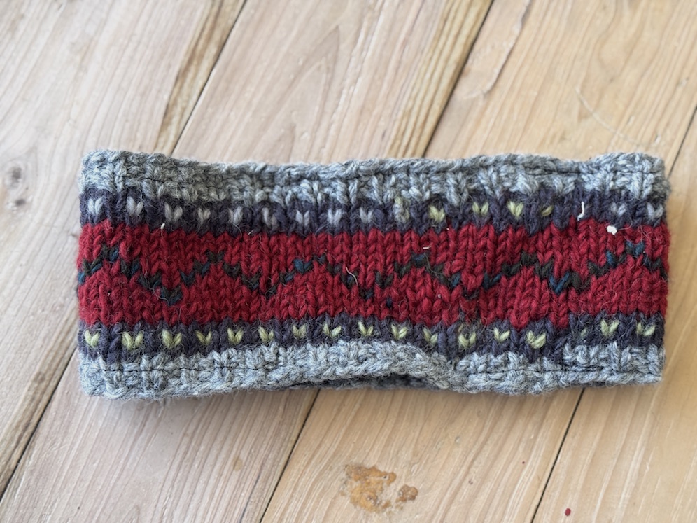 Pure wool ear warmer 21